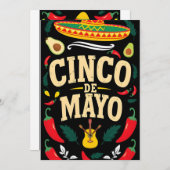 アボカドパーティーはがき 招待状 (正面/裏面)