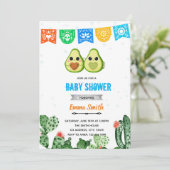 アボカドフィエスタブルーシャワーテーマ 招待状 (スタンド正面)