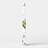 アボカドフィットネス:かわいいヴィンテージパターン Case-Mate iPhoneケース (裏面 / 右)