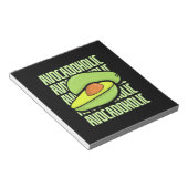 アボカドフルーツフード ノートパッド (アングル)