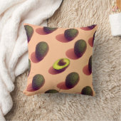 アボカドフルーツポトレイト クッション (ブランケット)