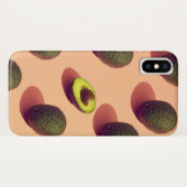 アボカドフルーツポトレイト Case-Mate iPhoneケース (裏面(横))