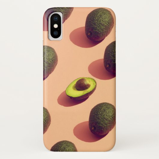 アボカドフルーツポトレイト Case-Mate iPhoneケース (裏面)