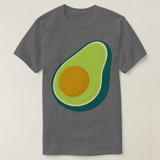 アボカドフルーツ4 Tシャツ (デザイン正面)