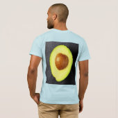 「アボカドフルーツ」かわいい写真。買今 Tシャツ (裏面フル)