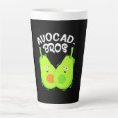 アボカドブラザー カフェラテマグ (正面)