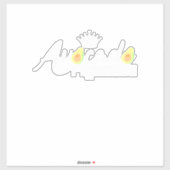 アボカドプリンセス シール (シート)