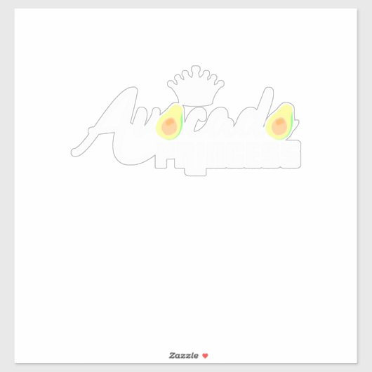 アボカドプリンセス シール (シート)