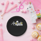 アボカドプリンセス ペーパープレート (パーティー)