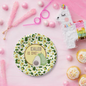 アボカドホーリーグアカモールフィエスタ1st誕生日パーティー ペーパープレート (パーティー)