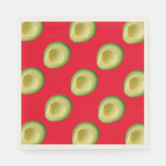 アボカドマニア4エマ スタンダードランチョンナプキン (正面)