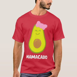 アボカドマムグアカモレママカドアボカド Tシャツ