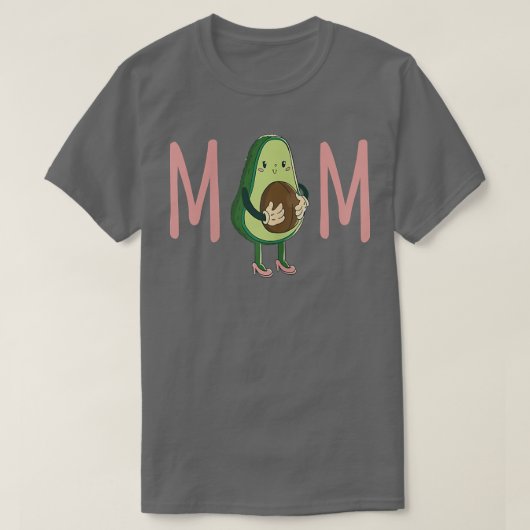 アボカドムミママカド Tシャツ (デザイン正面)