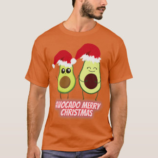 アボカドメリークリスマスアボカドメリークリスマスtc tシャツ