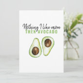 アボカドモダンラバーギフト用グリーンアボカド引用文 シーズンカード (スタンド正面)