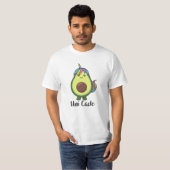 アボカドユニコーンおもしろいアボカドスユニコーン Tシャツ (正面フル)