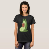 アボカドヨガ Tシャツ (正面フル)