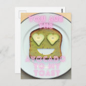 アボカドラブベスティーの友だちのポストカード ポストカード (正面/裏面)