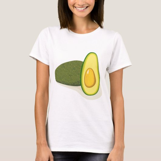 アボカドレディースベーシック Tシャツ (正面)