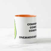 アボカドロゴマグ マグカップ (中央)