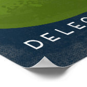 アボカドヴィンテージフルーツラベル野菜ポスター ポスター (角)