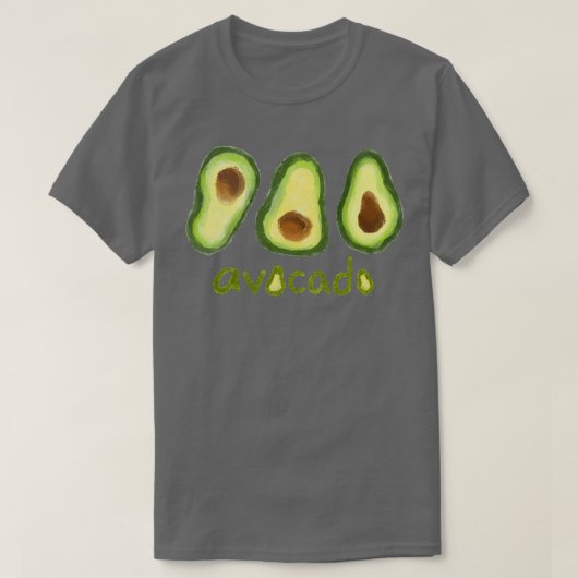 アボカド中毒6 Tシャツ (デザイン正面)
