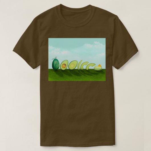 アボカド効果 Tシャツ (デザイン正面)