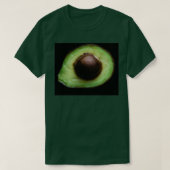 アボカド半油塗装 Tシャツ (デザイン正面)
