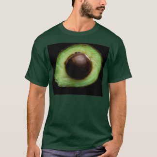 アボカド半油塗装 Tシャツ