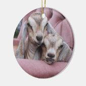 アボカド及びSmooshieの休日のオーナメント セラミックオーナメント (左)