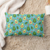 アボカド型腰枕 ランバークッション (ブランケット)