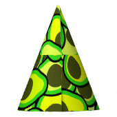 アボカド型 パーティーハット (裏面)