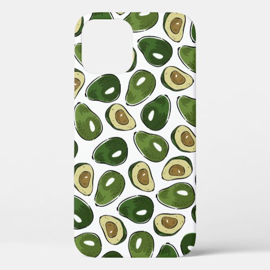 アボカド型 Case-Mate iPhoneケース (裏面)