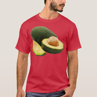 アボカド好実在きの画像フルーツ2 Tシャツ