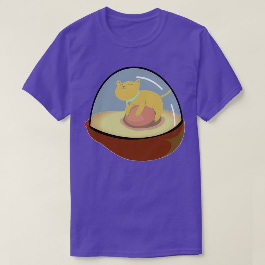 アボカド宇宙船 Tシャツ (デザイン正面)