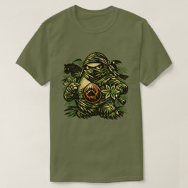 アボカド忍者 - ジャングルの影 Tシャツ