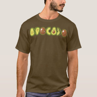 アボカド恋人グアカモレケトケトジェニックフルーツ Tシャツ