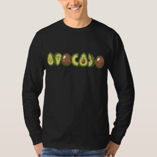 アボカド恋人グアカモレケトケトジェニックフルーツ Tシャツ