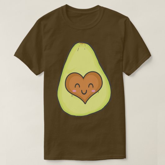 アボカド愛好家16 Tシャツ (デザイン正面)