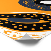 アボカド愛：オーガニックヴィンテージスタイル ポスター (角)