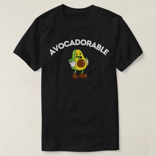 アボカド愛 Tシャツ (デザイン正面)