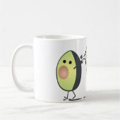 アボカド数 コーヒーマグカップ (左)