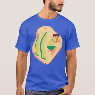 アボカド昼寝 Tシャツ