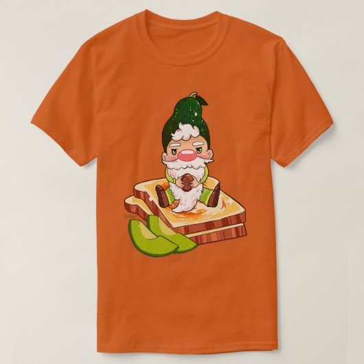 アボカド格言 Tシャツ (デザイン正面)