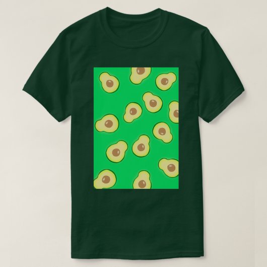 アボカド滝 Tシャツ (デザイン正面)