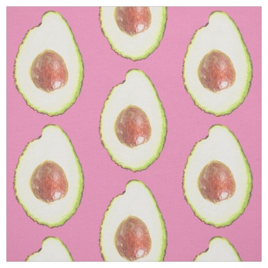 アボカド熱帯果実 ファブリック (見本)