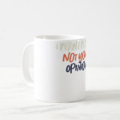 アボカド猫グルメラバーコピー コーヒーマグカップ (正面左)