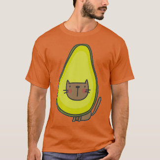 アボカド猫1 Tシャツ