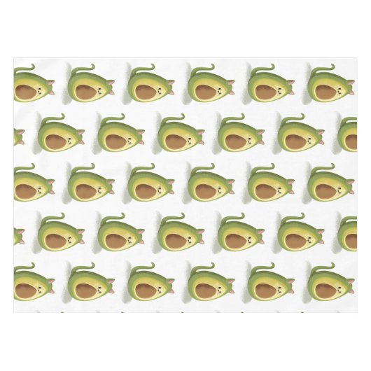 アボカド猫 テーブルクロス (正面(横))