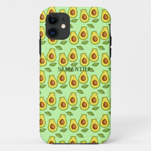 アボカド猫(緑) iPhone 11 ケース